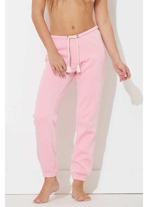 Blossom Pink New Burnout Joggers