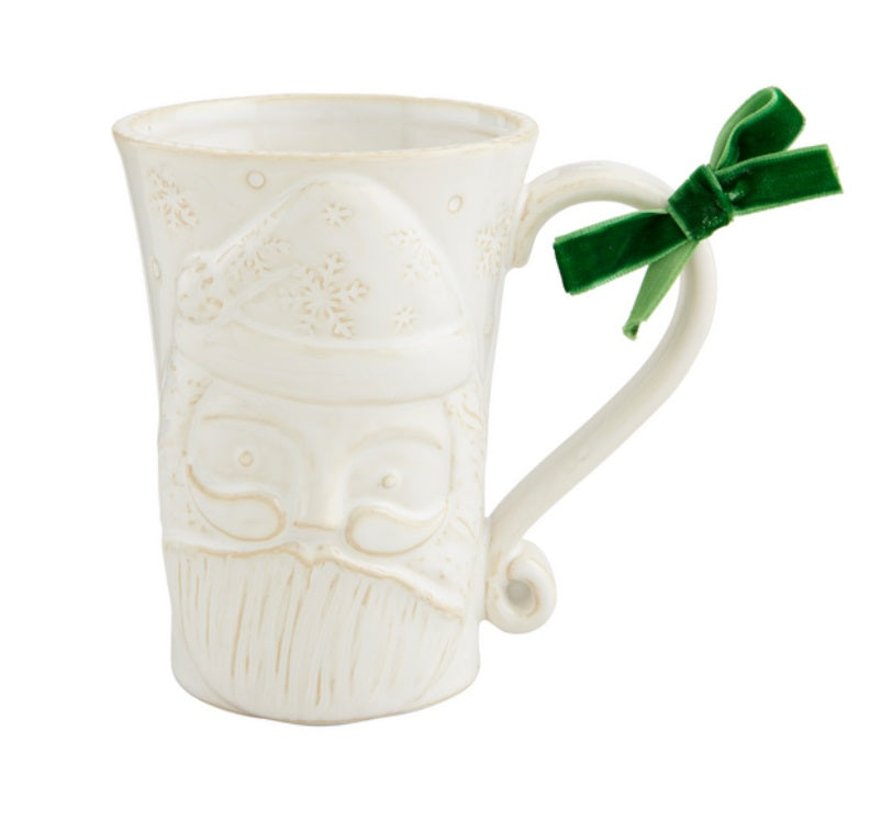 Santa White XMAS Mug