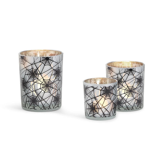 Spiderweb Pattern Candleholder